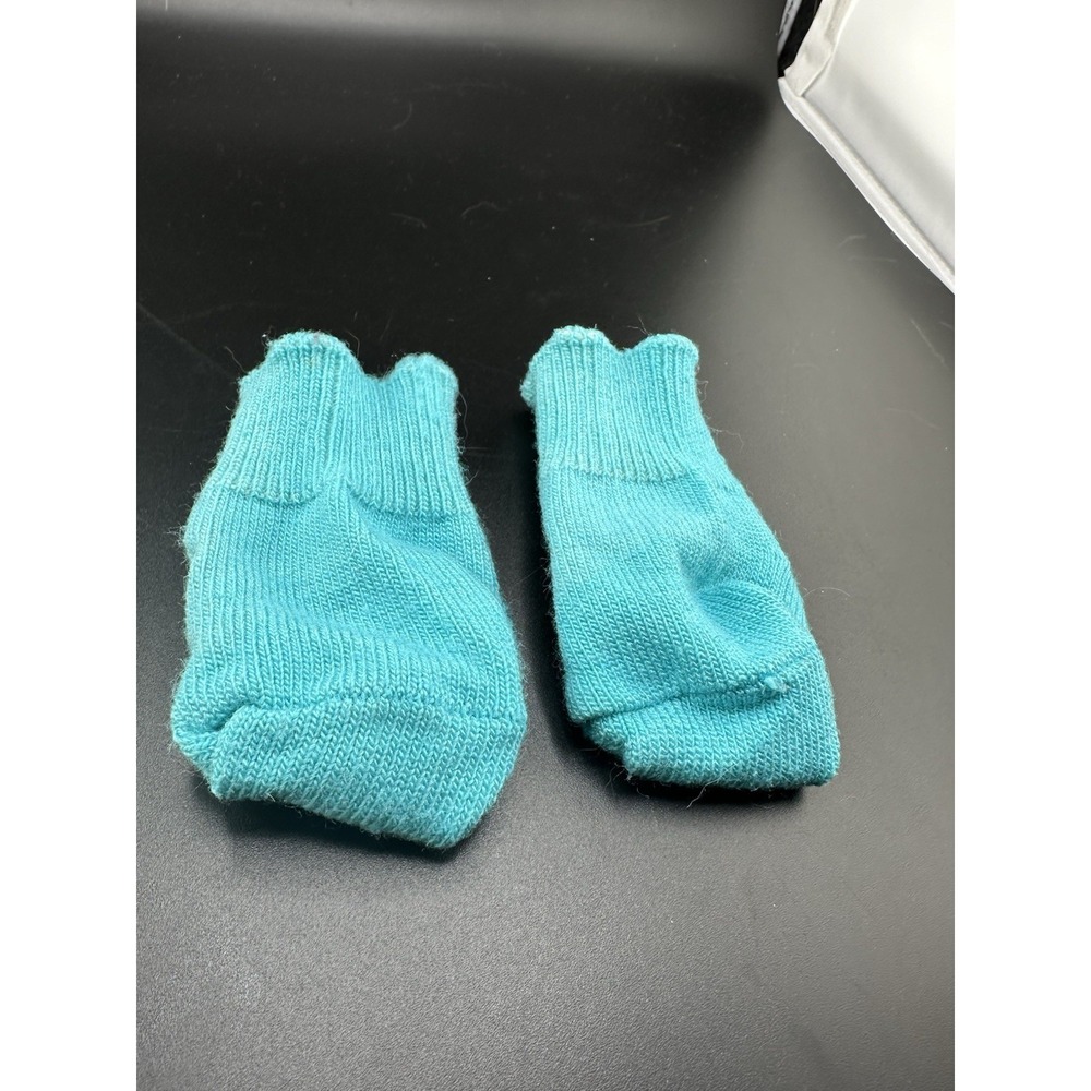 Vtg 1980s Coleco Cabbage Patch Kids Blue Socks Toddlers‎ Tennis Doll clothes